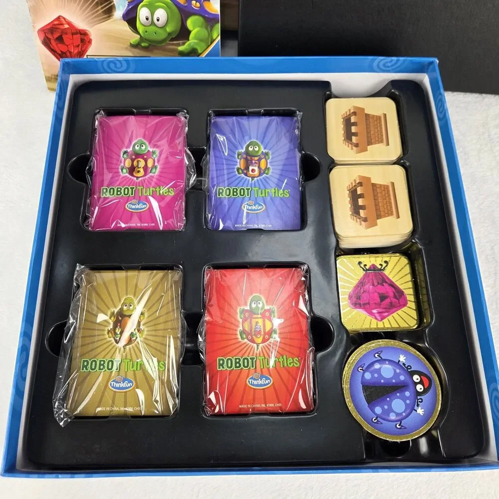 Robot Turtles Board Game By Thinkfun for Little Programmers Preschool Coding
